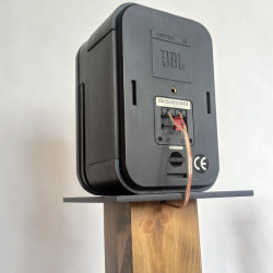 Podstawki pod kolumny Drewniane Kolor: Dąb Ciemny