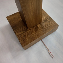 Podstawki pod kolumny Drewniane Kolor: Dąb Ciemny