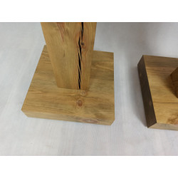 Podstawki pod kolumny Drewniane
