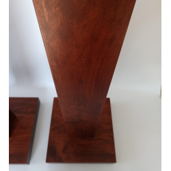 Podstawki pod kolumny Drewniane Standy Palisander Jasny