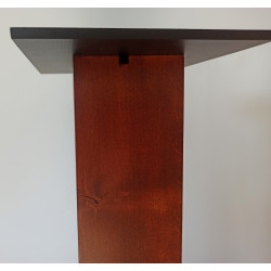 Podstawki pod kolumny Drewniane Standy Palisander Jasny