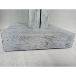 Stojaki pod kolumny Drewniane Standy Retro Vintage