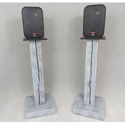 Stojaki pod kolumny Drewniane Standy Retro Vintage